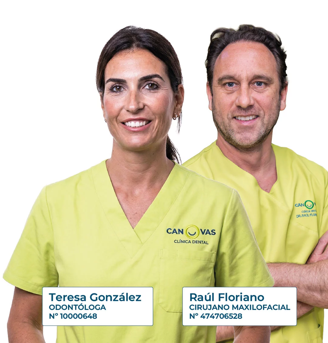 Teresa González y Raúl Floriano